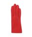 Womens/ladies Serena Leather Gloves Red Eastern Counties Leather-2