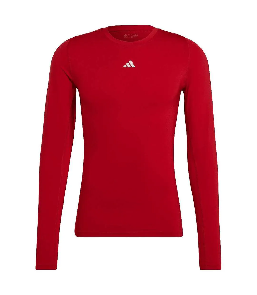 Haut Thermique Techfit Homme Rouge Adidas-2