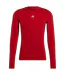 Haut Thermique Techfit Homme Rouge Adidas-2