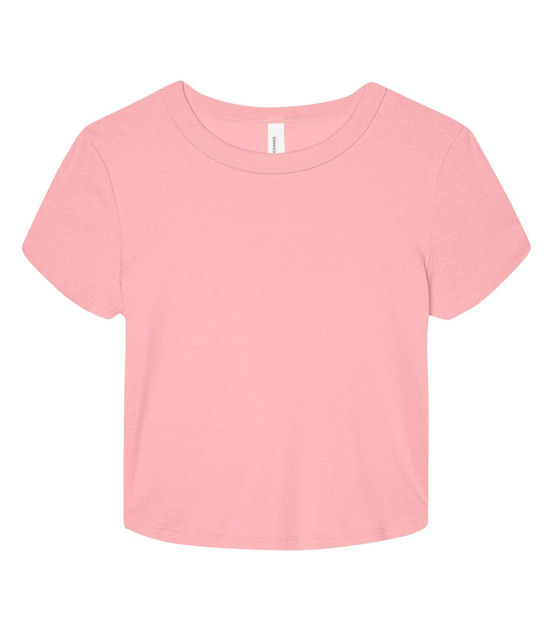 T-shirt Femme Rose Uni Mélange Bella + Canvas-1