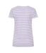 Haut Manches Courtes Breton Femme Lilas Lazy Jacks-2