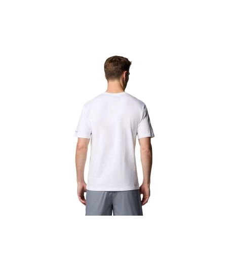 T-shirt Motif/style Graphique Path Lake Homme Blanc Columbia