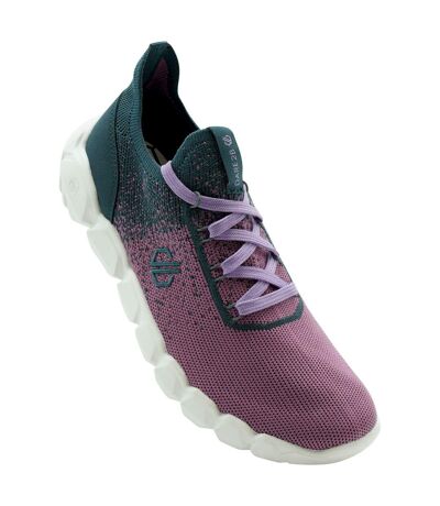 Womens/ladies hex-at knitted recycled trainers dusty lavender Dare 2B