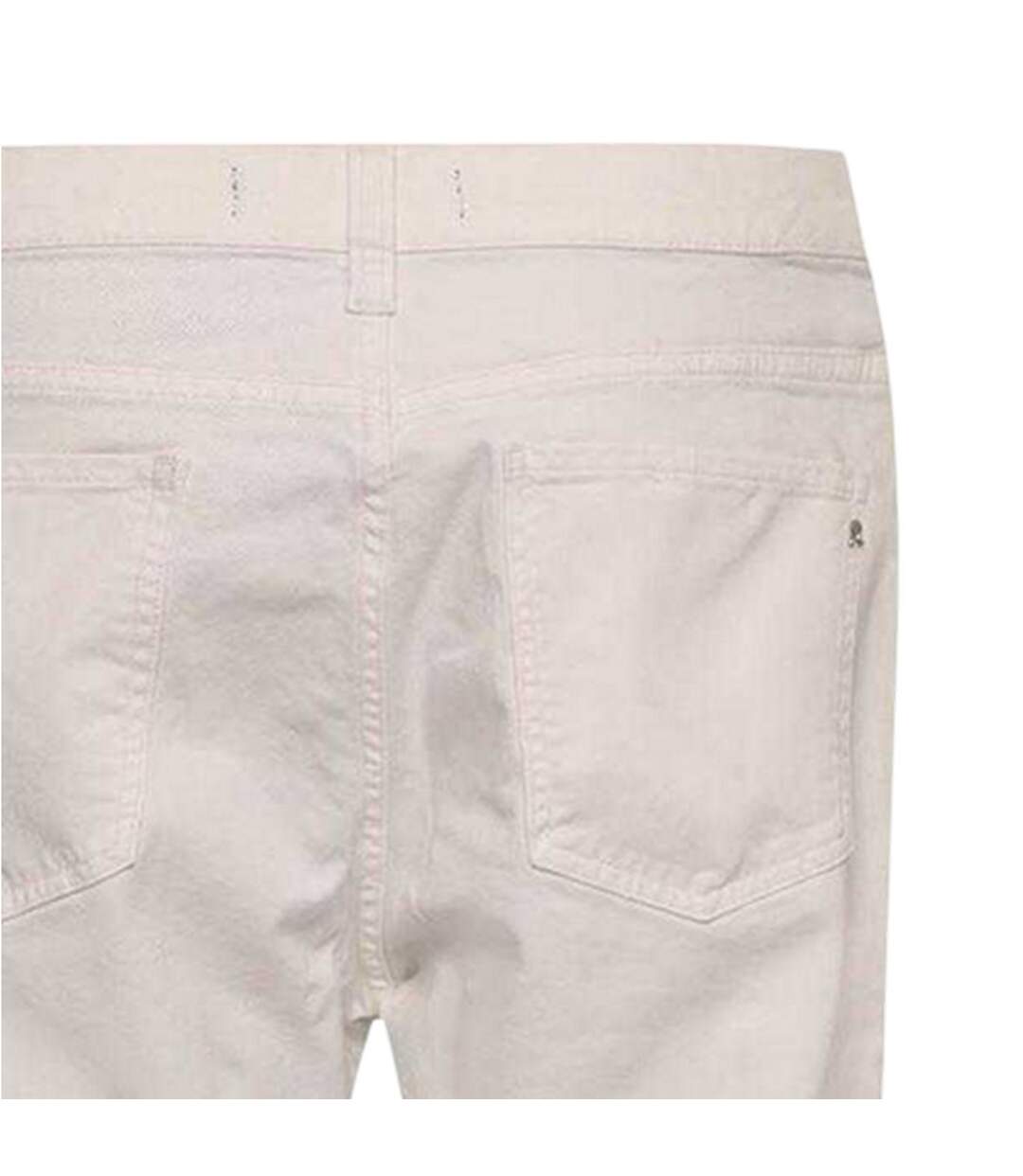 Womens/ladies Straight Jeans White Replay-3