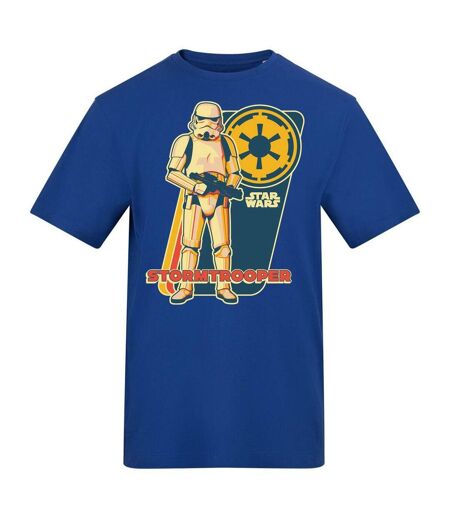 Unisex Adult Stormtrooper Print Regular T-shirt White Black Star Wars