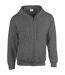 Gildan Mens Heavy Blend Hooded Sweatshirt (Dark Heather) - UTRW10007