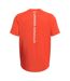 Mens Tech Reflective Short-sleeved T-shirt Orange Under Armour-2