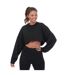Sweat à capuche lux femme noir Reebok-1