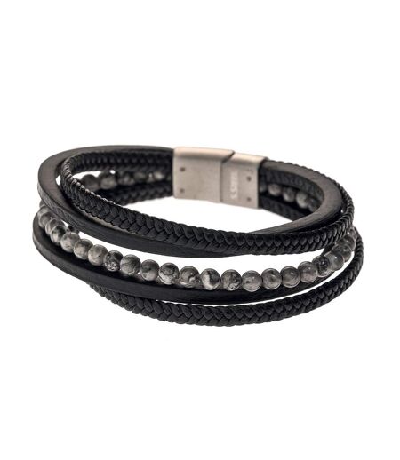 Bracelet noir geographical norway 315101 - taille unique