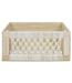 Lot de 3 Caisses Gigognes Boho 35cm Beige-2