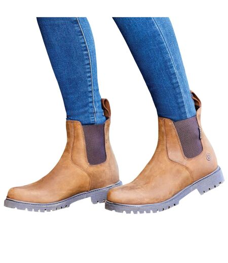 Mens Venturer Leather Boots Iii Brown Dublin