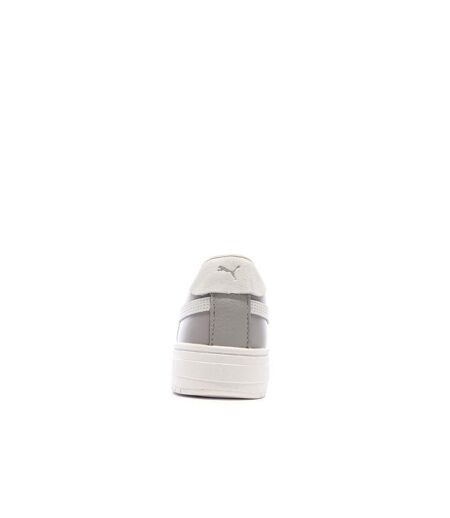 Baskets blanche/gris femme puma 394749-02