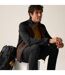 Mens Clumber Hybrid Jacket Coffee Grounds Black Regatta-1