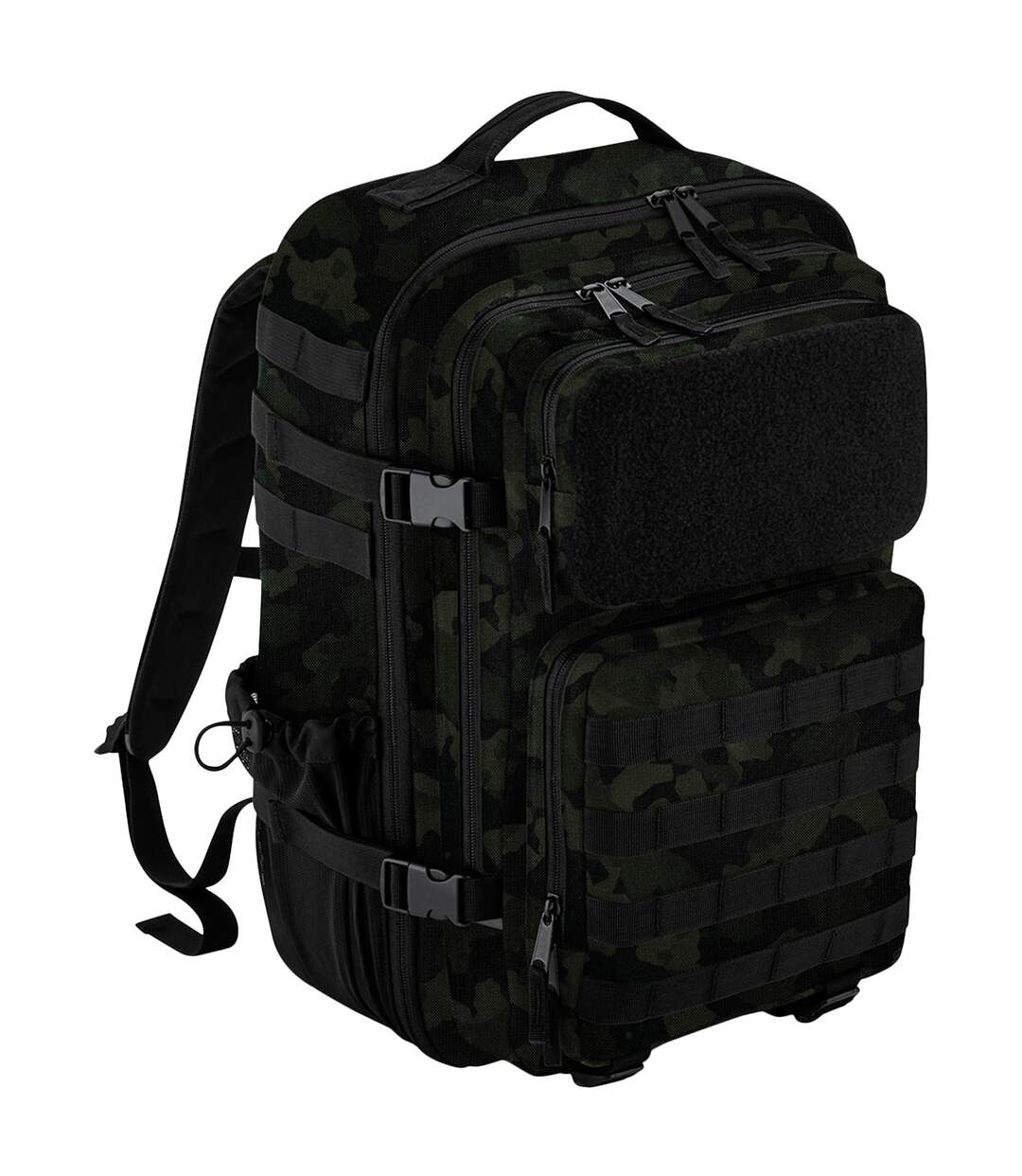 Sac à dos molle tactical taille unique noir / vert Bagbase-1