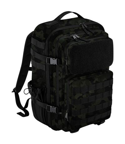 Sac à dos molle tactical taille unique noir / vert Bagbase