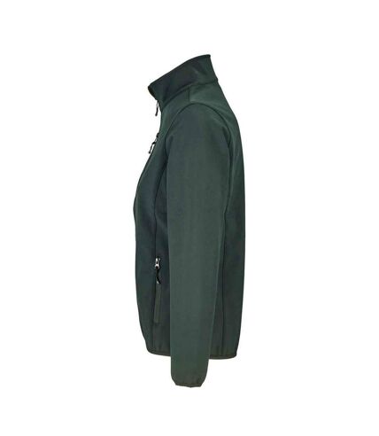SOLS Womens/Ladies Falcon Softshell Recycled Soft Shell Jacket (Forest Green)