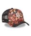 Casquette trucker avec filet bi-matière Blood Rock'n Free Life-4