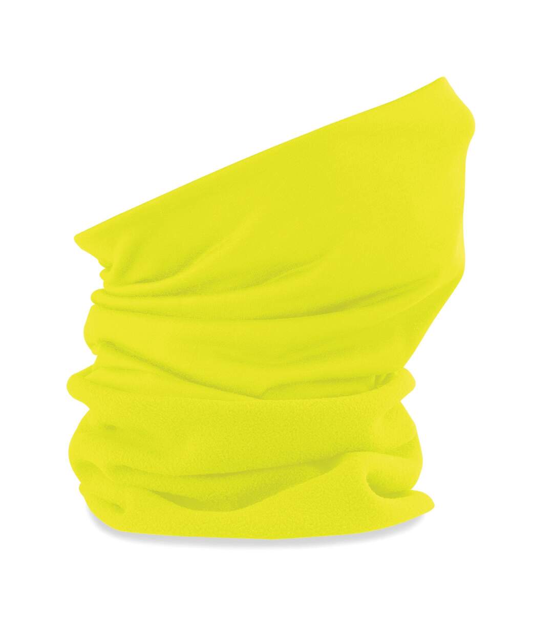 Cache-cou morf adulte taille unique jaune fluo Beechfield-1