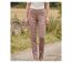 MAYFLOWER BELINDA2O - Pantalon stretch imprimé fleuri orange : fraîcheur et confort absolu-1