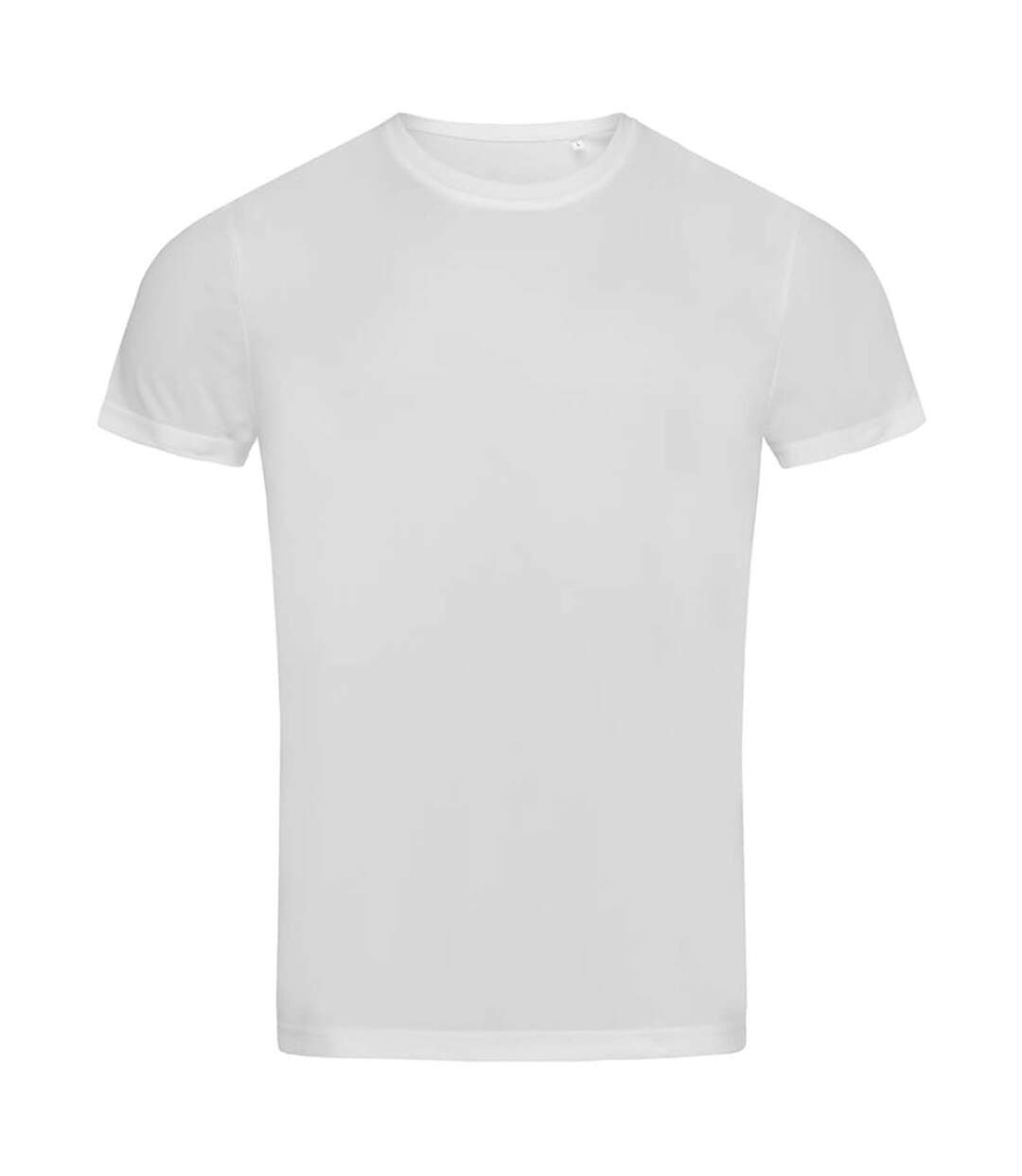 T-shirt de sport active homme blanc Stedman-1