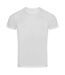 T-shirt de sport active homme blanc Stedman-1