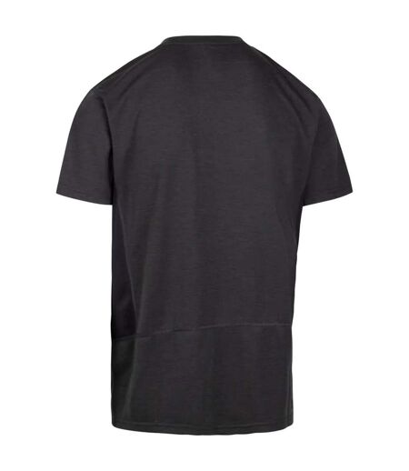 T-shirt garvey dlx homme gris foncé chiné Trespass Trespass