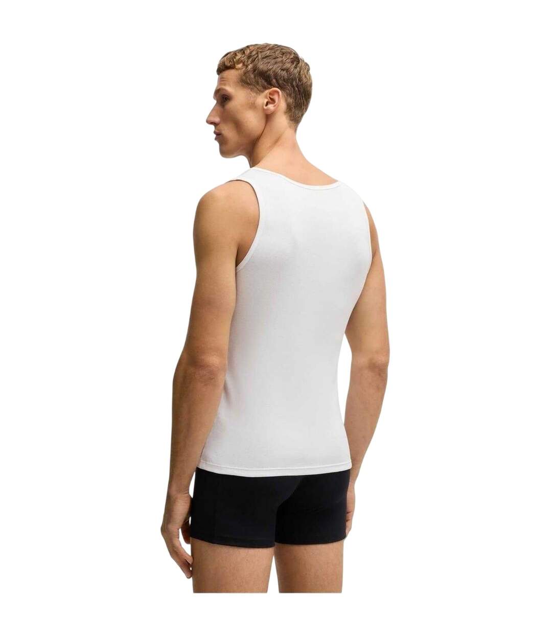 Lot De 3  Débardeurs Homme Blanc Boss-3