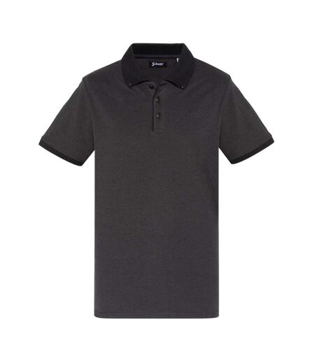 Polo noir homme schott pspeny