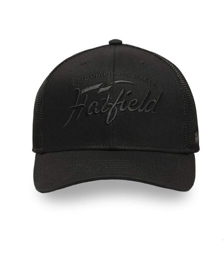Casquette trucker avec filet semi curved avec broderie Back in B Hatfield