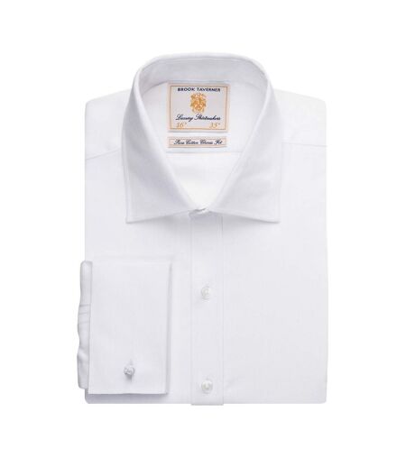 Chemise formelle andora homme blanc Brook Taverner