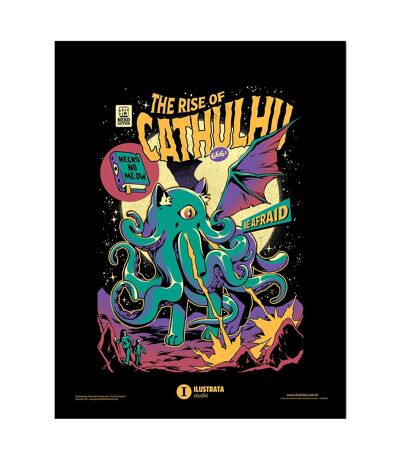 Ilustrata - Plaque RISE OF THE CATHULHU (Multicolore) (59 cm x 40 cm) - UTPM8768