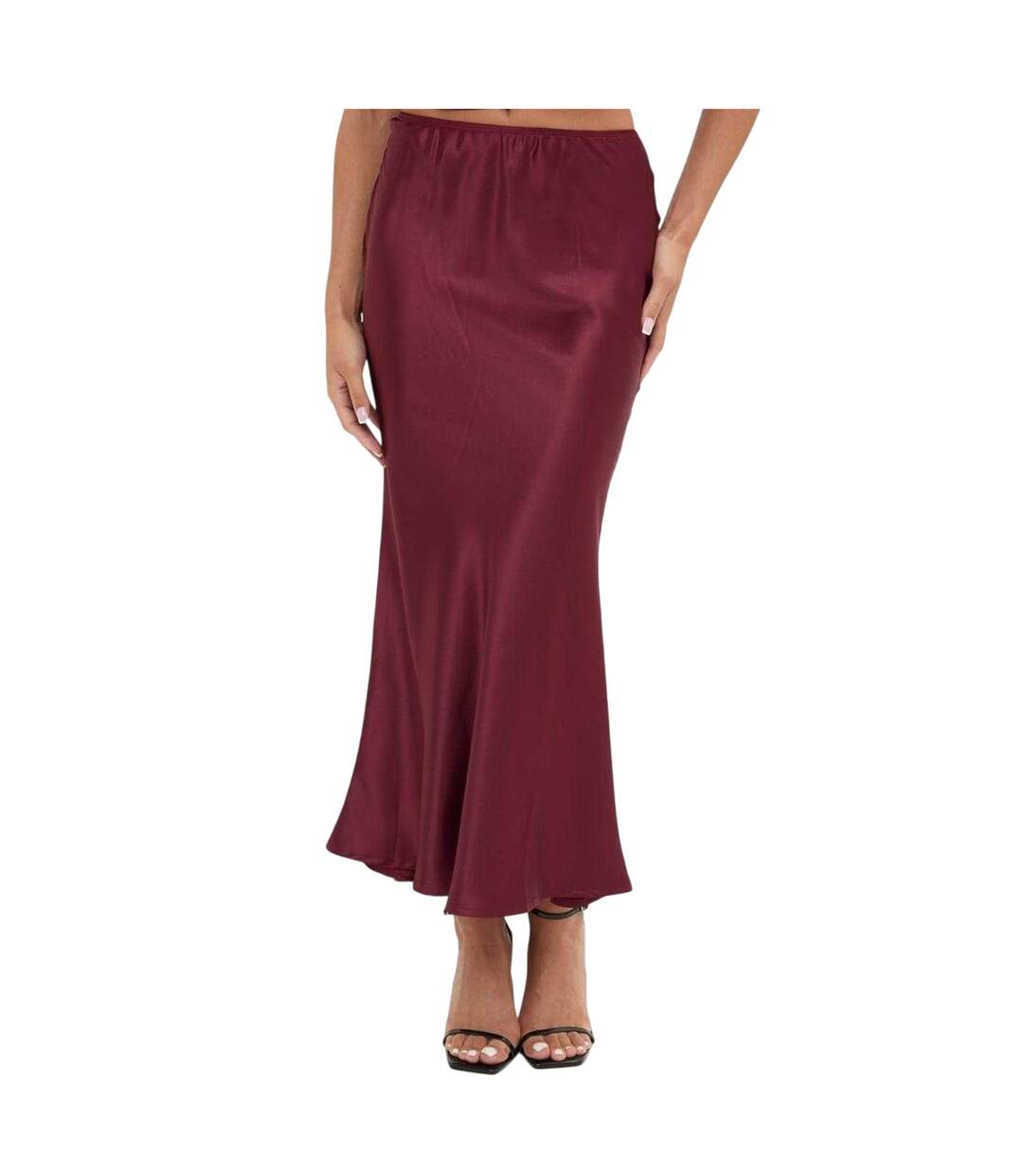 Jupe Longue Femme Bordeaux I Saw It First-2