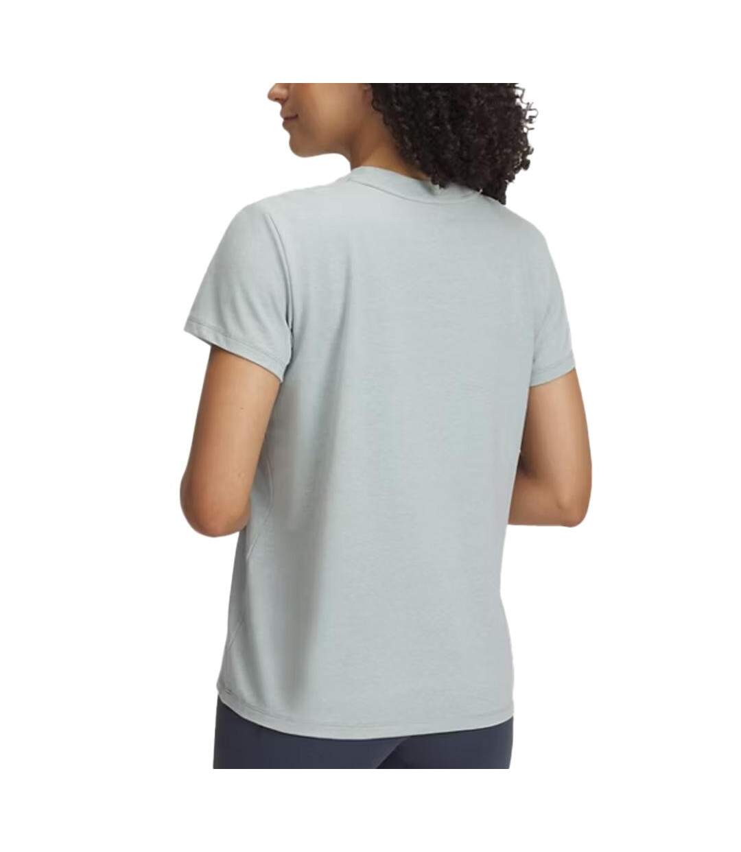 T-shirt vert clair femme under armour off campus - m-2