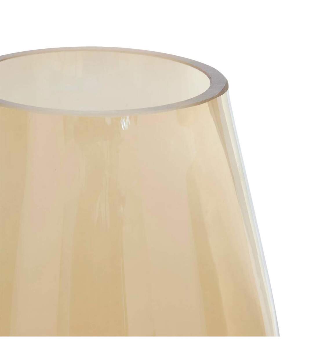 Vase en Verre Craquelé Alexis 40cm Transparent-2