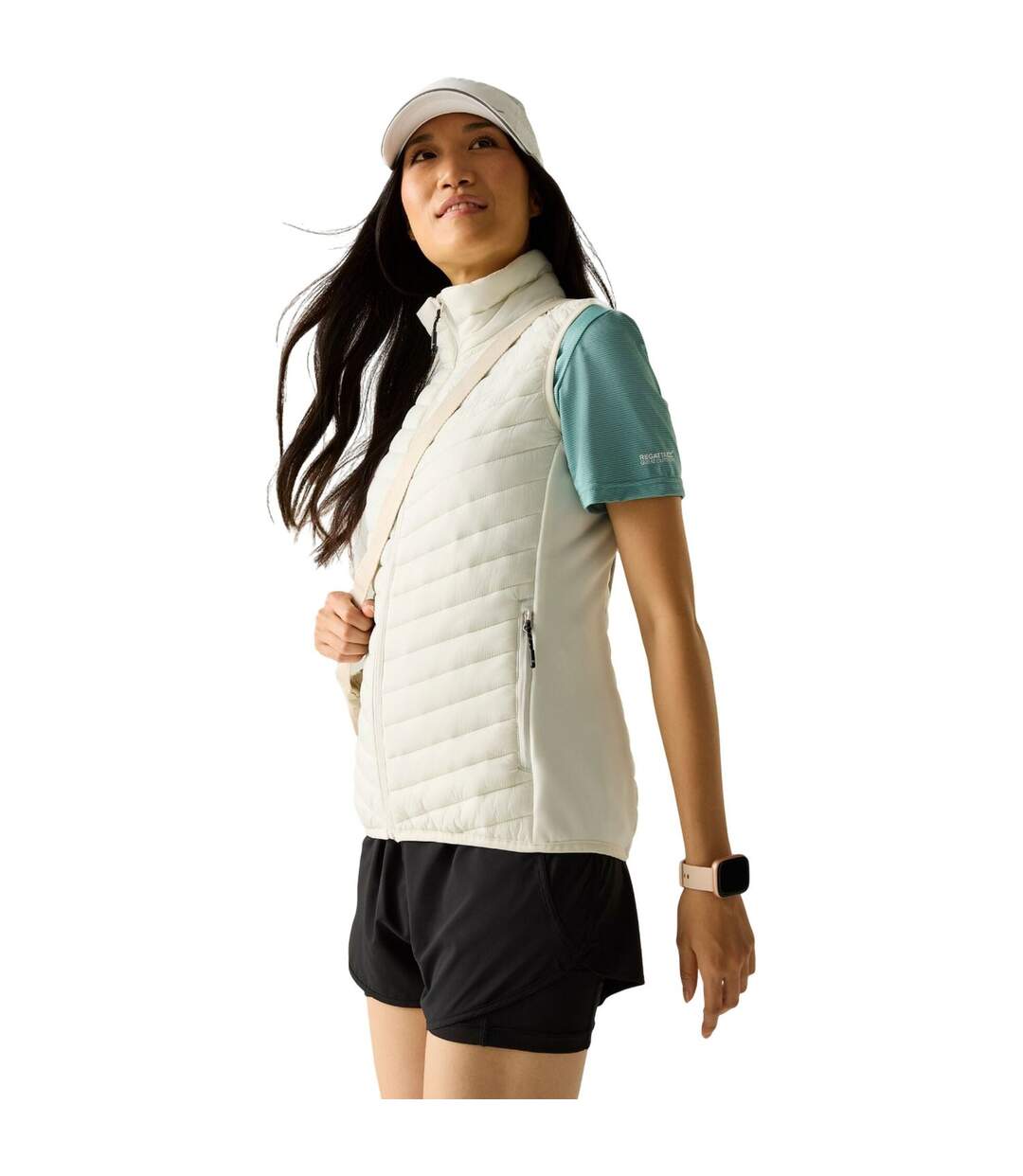 Veste Hybride Sans Manches Andreson Femme Blanc Regatta-1