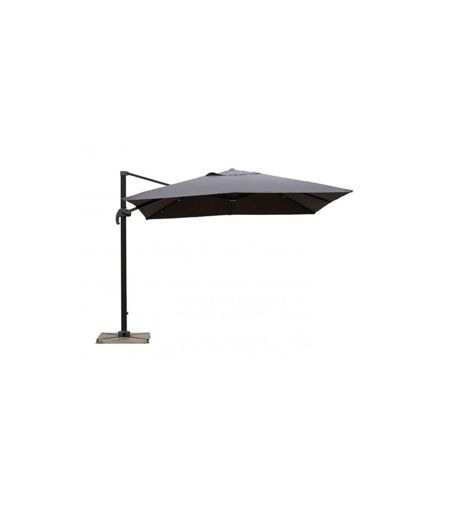 Parasol Déporté Rotatif Palmira 250cm Gris