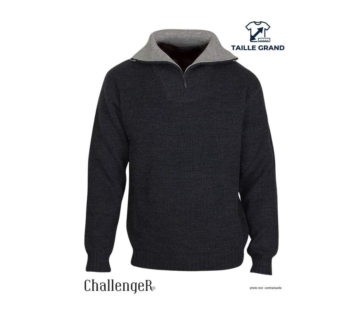 Pull camionneur col camionneur 30% laine PRIMO5-1