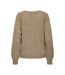 Pull beige femme jdy aspen-2