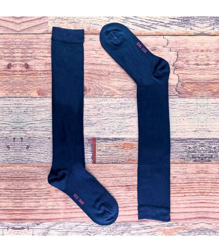 2 Pack Mens Extra Long Knee High Breathable Bamboo Socks