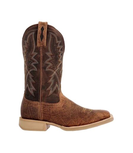Bottes De Cowboy Rebel Pro Lite Homme Brun Rustique / Marron Jaune Durango