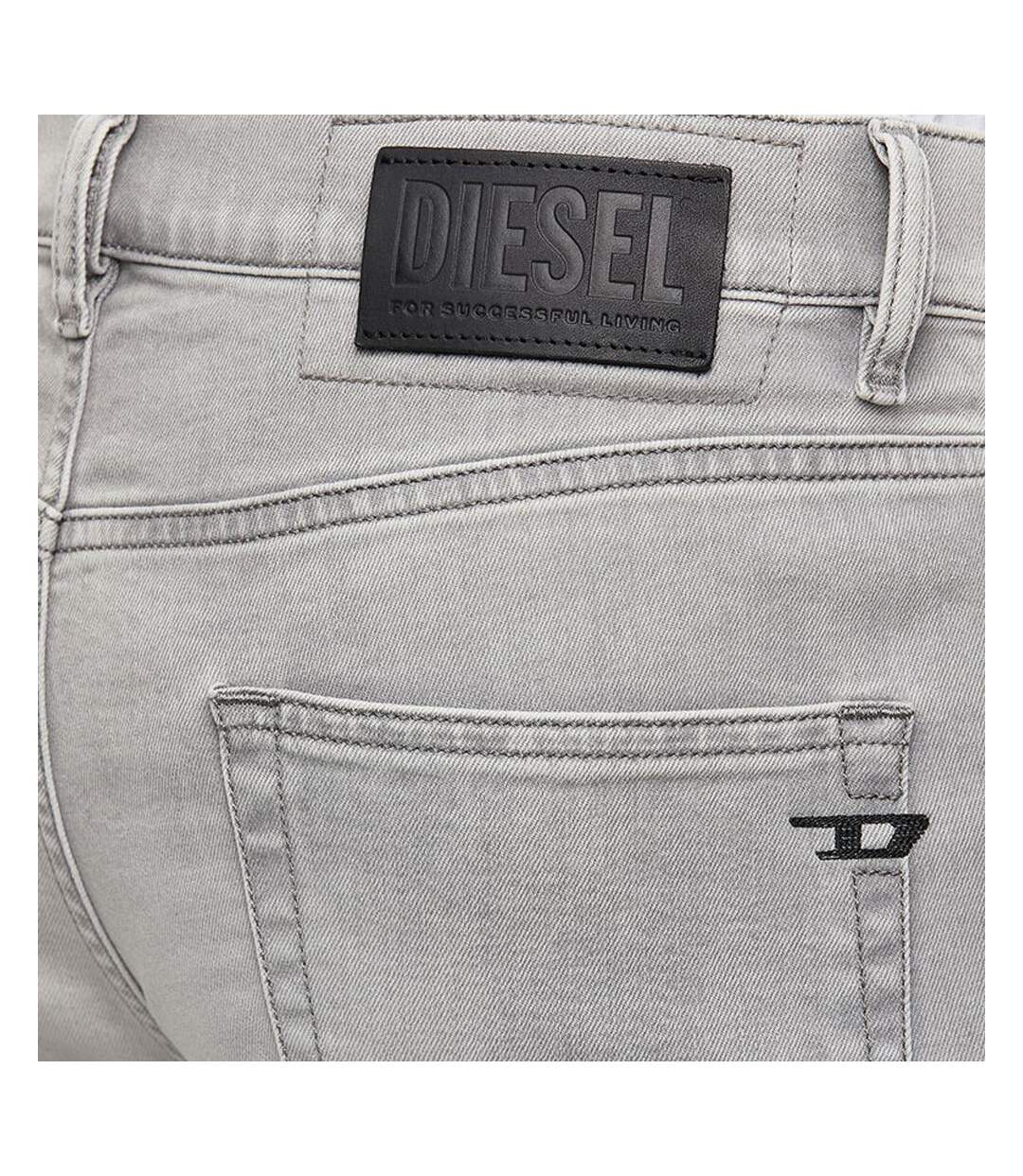 Jean Gris clair Homme Diesel Strukt - W26-L32-3