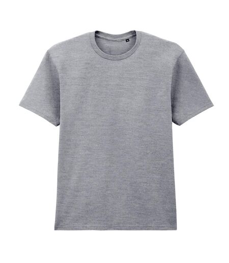 T-shirt Uni Manches Courtes En Coton Softstyle Homme Gris Chiné Gildan