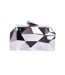 Melanie geometric pattern clutch bag one size silver Where´s That From