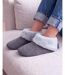 Isotoner Chaussons extra-light Bottillons femme sergé pailleté, semelle gomme ultra souple-2