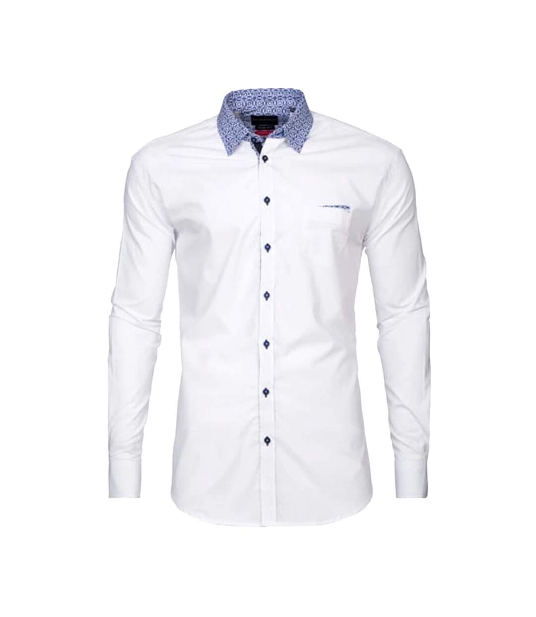 Chemise Rio De Janeiro Homme Blanc Di Selentino-1