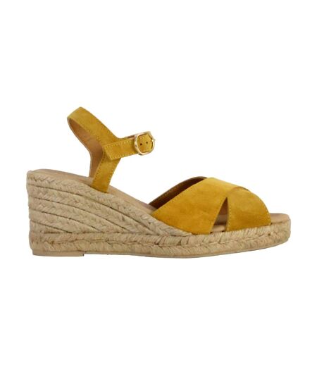 Sandales Compensées Cuir Geox Gelsa