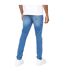 Mens Roke Skinny Jeans Washed Blue SikSilk-3