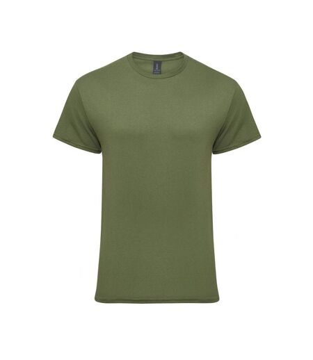 Unisex Adult Cotton Lightweight T-shirt Military Green Gildan