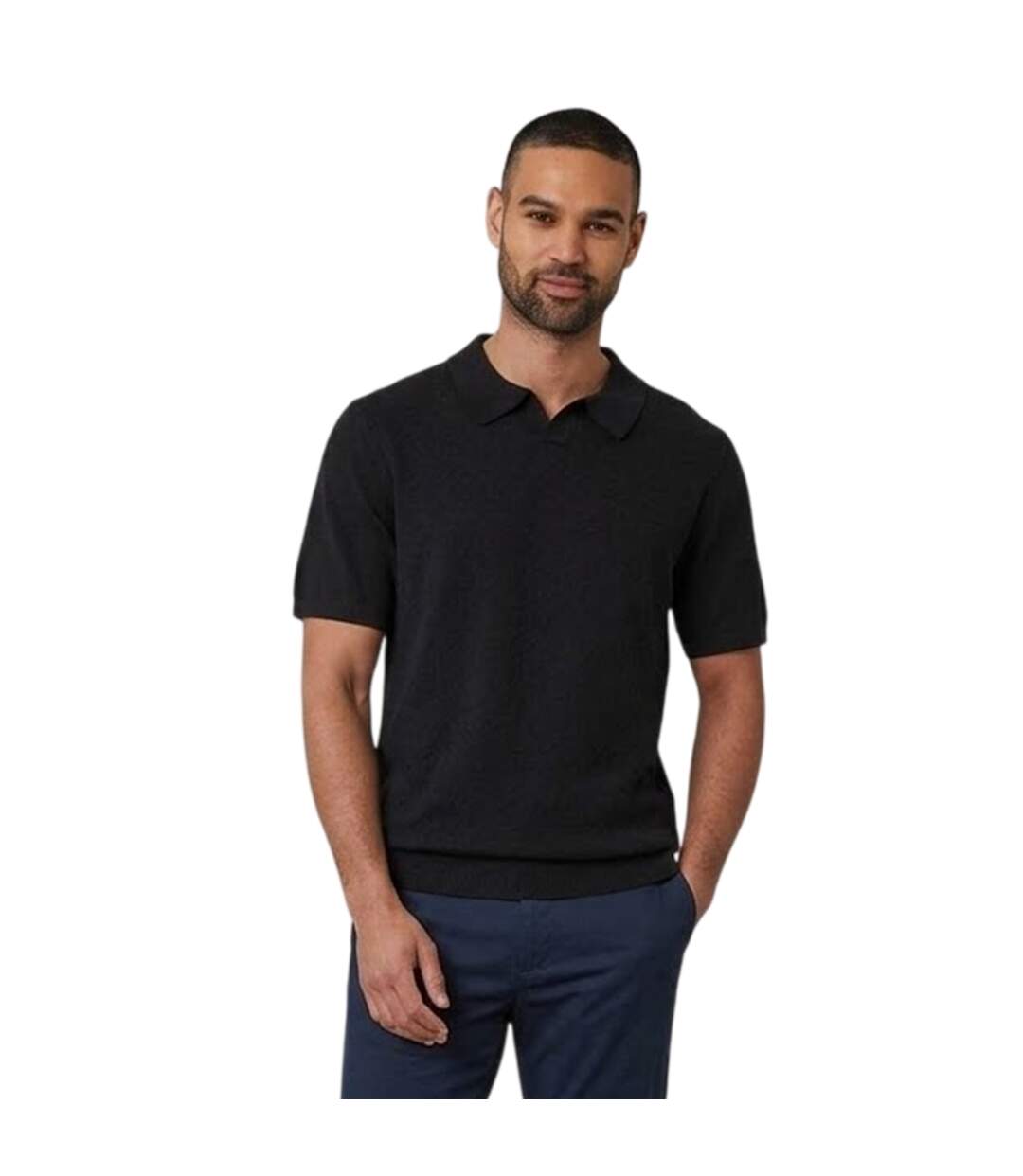 Polo Sny Bank Homme Noir Ben Sherman-1