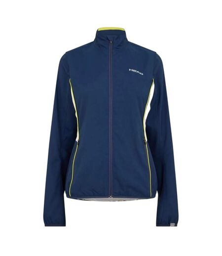 Veste De Survêtement Motif/style Logo Club Femme Bleu Foncé Head